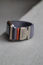 Ремінець Parachute Nylon 42mm/44mm/45mm/46mm/49mm/ULTRA (dark grey/orange)