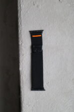 Ремінець Parachute Nylon 42mm/44mm/45mm/46mm/49mm/ULTRA (black/orange) - Зображення 2