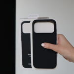 Чохол силіконовий Premium Mag Safe 17 Air (black) + animation