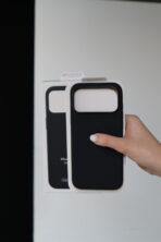 Чохол силіконовий Premium Mag Safe 17 (black) + animation