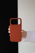 Чохол Silicone without logo 17 Pro Max (terra cotta) - Зображення 2