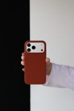 Чохол Silicone without logo 17 Pro Max (terra cotta)