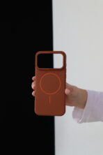 Чохол Leather Slim Mag Safe 17 Pro Max - Зображення 2