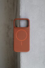 Чохол Leather Slim Mag Safe 17 Pro Max - Зображення 3