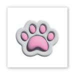 Стікер Лапка