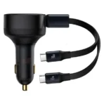 BASEUS Car Charger + cable Type-C + Type-C 33W - Зображення 3