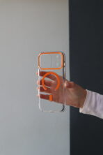 Чохол Berlia Sheen Mag Safe 17 Pro (orange)