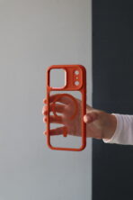 Чохол Crystal Mag Safe 17 Pro (orange) - Зображення 2