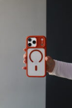 Чохол Crystal Mag Safe 17 Pro (orange)