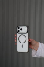 Чохол Matte Colorful Mag Safe 17 Pro (gray) - Зображення 2