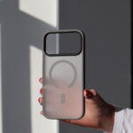 Чохол Matte Colorful Mag Safe 17 Pro Max (gray)