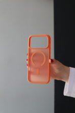 Чохол Matte Colorful Mag Safe 17 Pro (orange)