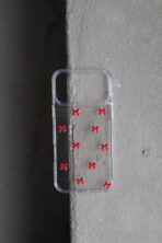 Чохол Clear Red Bow 14 Pro Max - Зображення 4