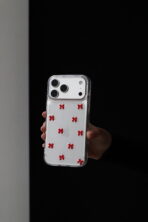 Чохол Clear Red Bow 14 Pro Max