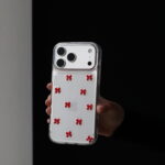 Чохол Clear Red Bow 14 Plus