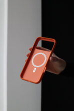 Чохол Linea with Mag Safe 17 Pro (orange) - Зображення 3