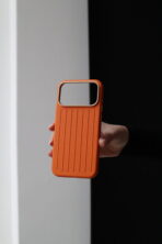 Чохол Linea with Mag Safe 17 Pro (orange) - Зображення 2