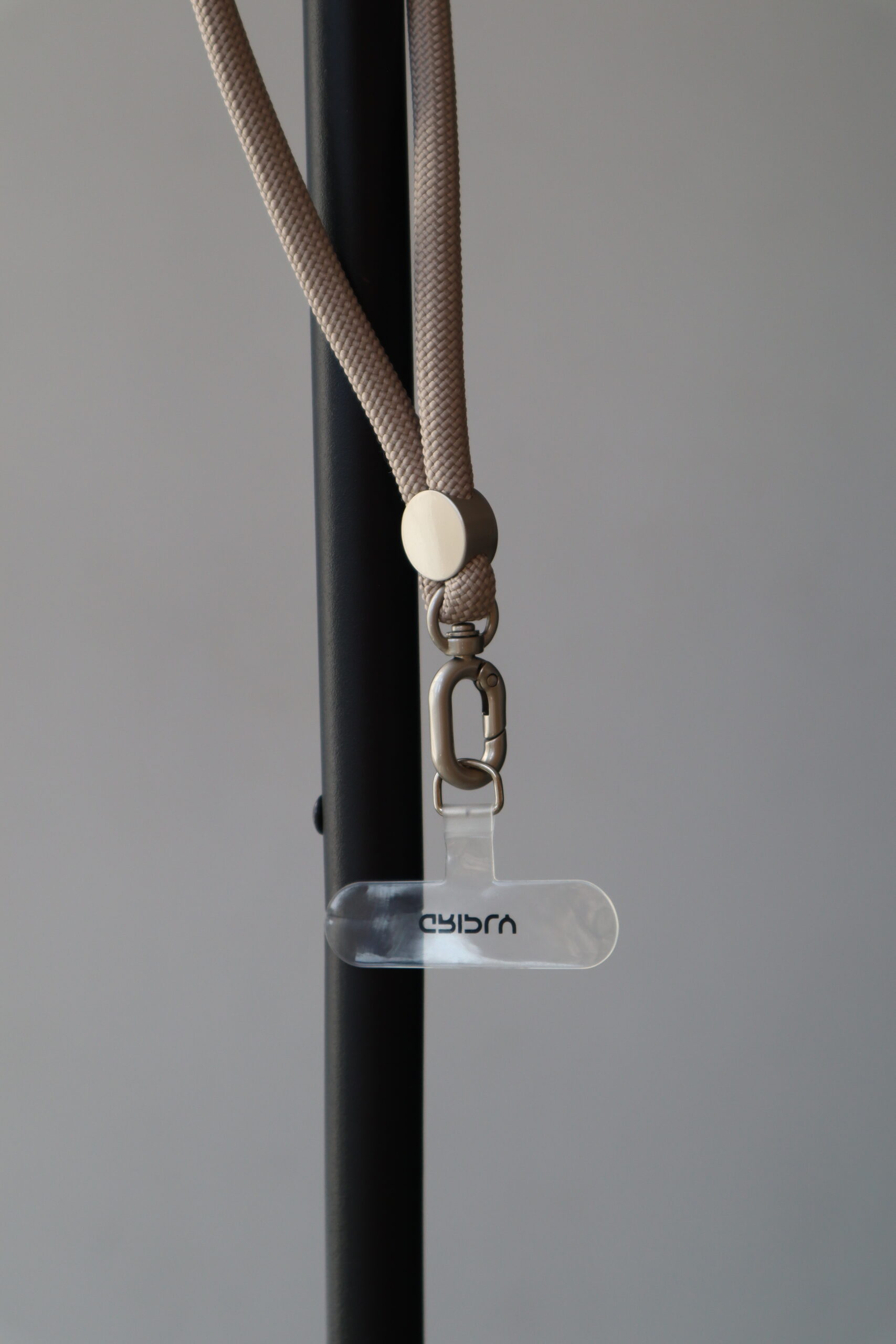 IMG_9910 Шнурівка Cross-body Rope (stone) + прозора вставка - Зображення 1