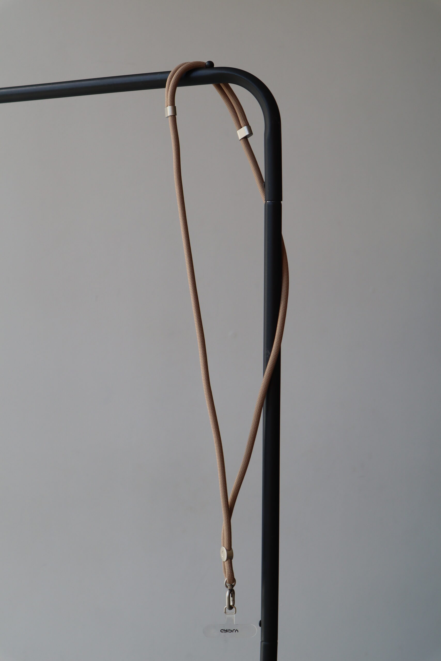 IMG_9919 Шнурівка Cross-body Rope (beige) + прозора вставка - Зображення 1