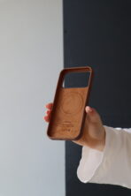 Чохол New Silicone Slim Mag Safe 17 Pro (brown) - Зображення 2