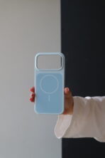 Чохол New Silicone Slim Mag Safe 17 Pro (lilac)