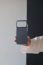 Чохол Stripe Mag Safe 17 Pro (midnight blue)