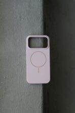 Чохол Silicone Slim Mag Safe 17 Pro Max (pink) - Зображення 3