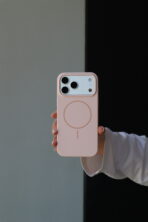 Чохол Silicone Slim Mag Safe 17 Pro Max (pink) - Зображення 2