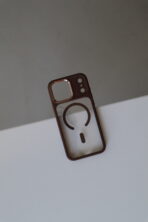 Чохол Crystal Mag Safe 17 Pro Max (brown) - Зображення 2