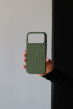 Чохол TechWoven Mag Safe 17 Pro Max (green)
