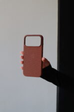 Чохол TechWoven Mag Safe 17 Pro Max (Sienna)
