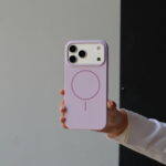 Чохол Silicone Slim Mag Safe 17 Pro Max (new lilac)