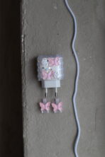 Кейс для адаптера 20W Pink Butterfly