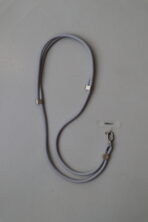 Шнурівка Cross-body Rope (light gray) + прозора вставка - Зображення 3