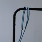 Шнурівка Cross-body Rope (ice blue) + прозора вставка