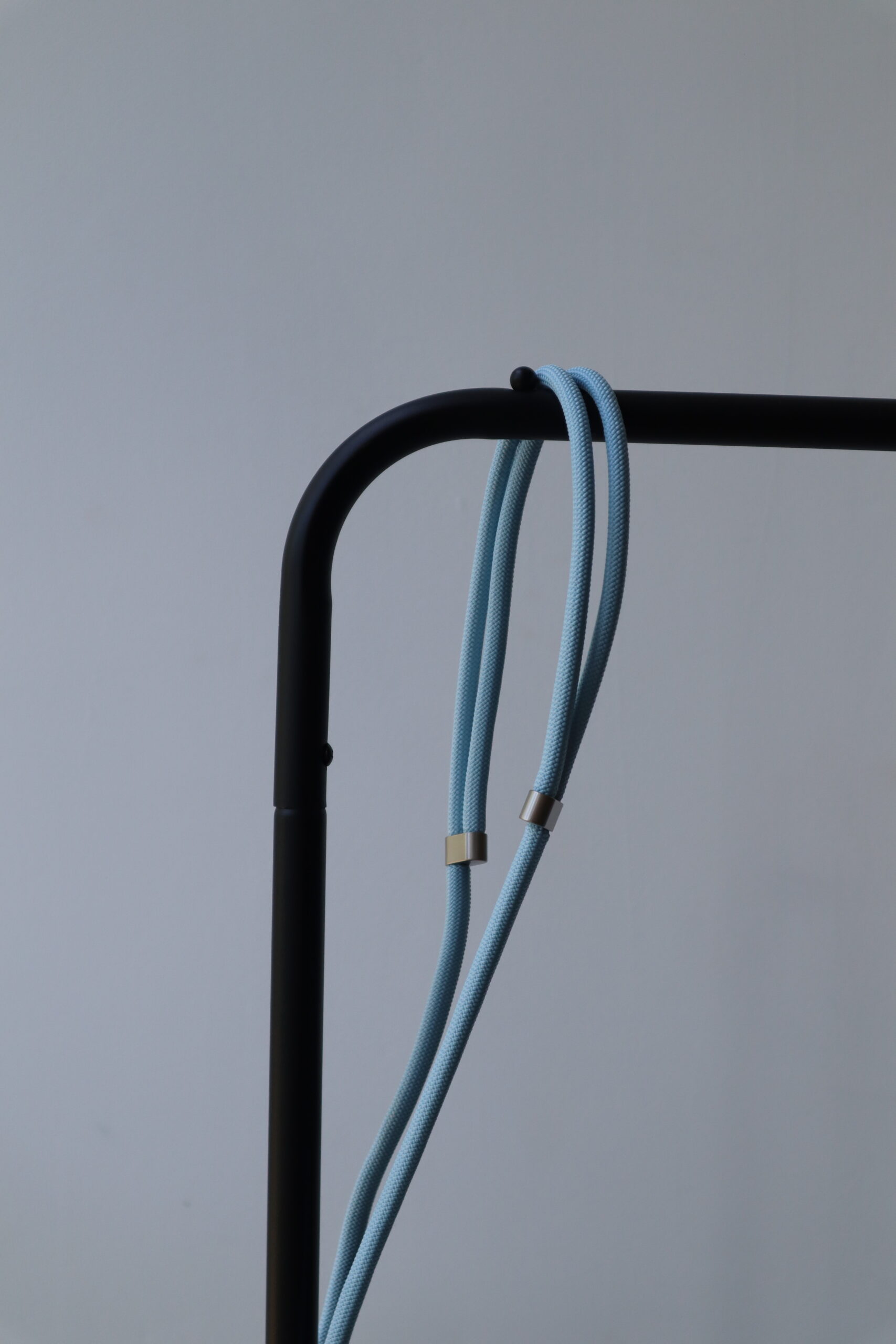 IMG_6169 Шнурівка Cross-body Rope (ice blue) + прозора вставка - Зображення 1