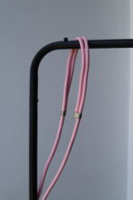 Шнурівка Cross-body Rope (light pink) + прозора вставка