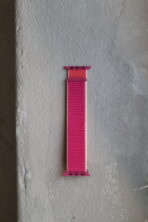 Ремінець Nylon Band 42mm/44mm/45mm/46mm/49mm/ULTRA (dragon fruit peach) - Зображення 2