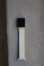 Ремінець Nylon Band 42mm/44mm/45mm/46mm/49mm/ULTRA (white/yellow/blue) - Зображення 2