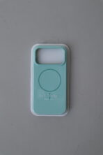Чохол Silicone Slim Mag Safe 17 Pro/18 Pro (light cyan) - Зображення 3