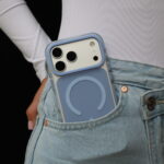 Чохол Matte Fashion Mag Safe 17 Pro Max/18 Pro Max (light blue)