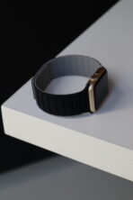 Ремінець Magnetic Silicone Band 42mm/44mm/45mm/46mm/49mm/ULTRA (black/gray) - Зображення 2